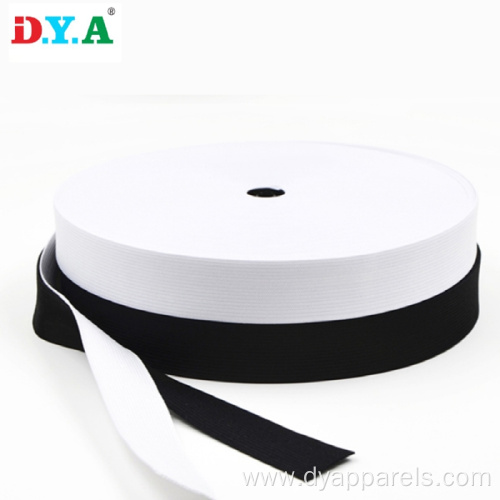 1 inch White Elastic 25mm Flat Woven Elastic